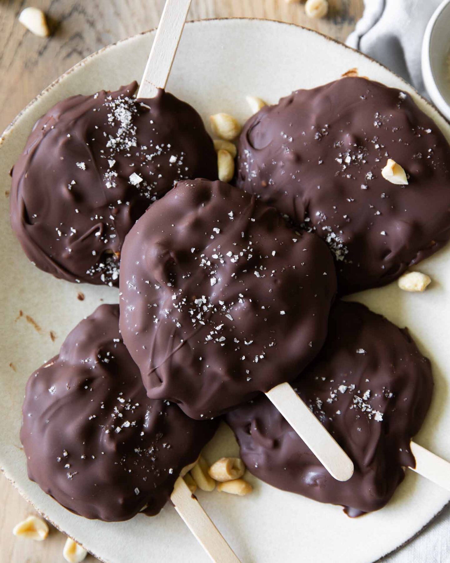 Frozen homemade buster bars.