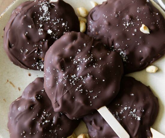Frozen homemade buster bars.