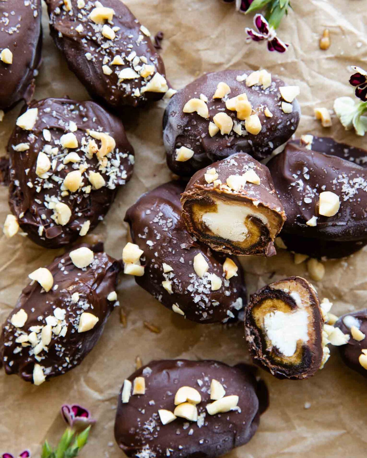 Date Snickers (Peanut Butter Yogurt Dates) recipe.