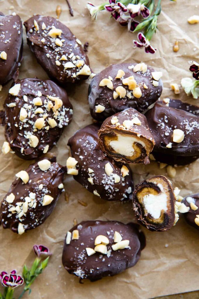 Date Snickers (Peanut Butter Yogurt Dates) recipe.