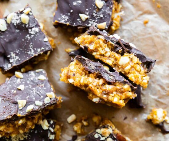Top photo of Pumpkin Crunch Squares recipe.