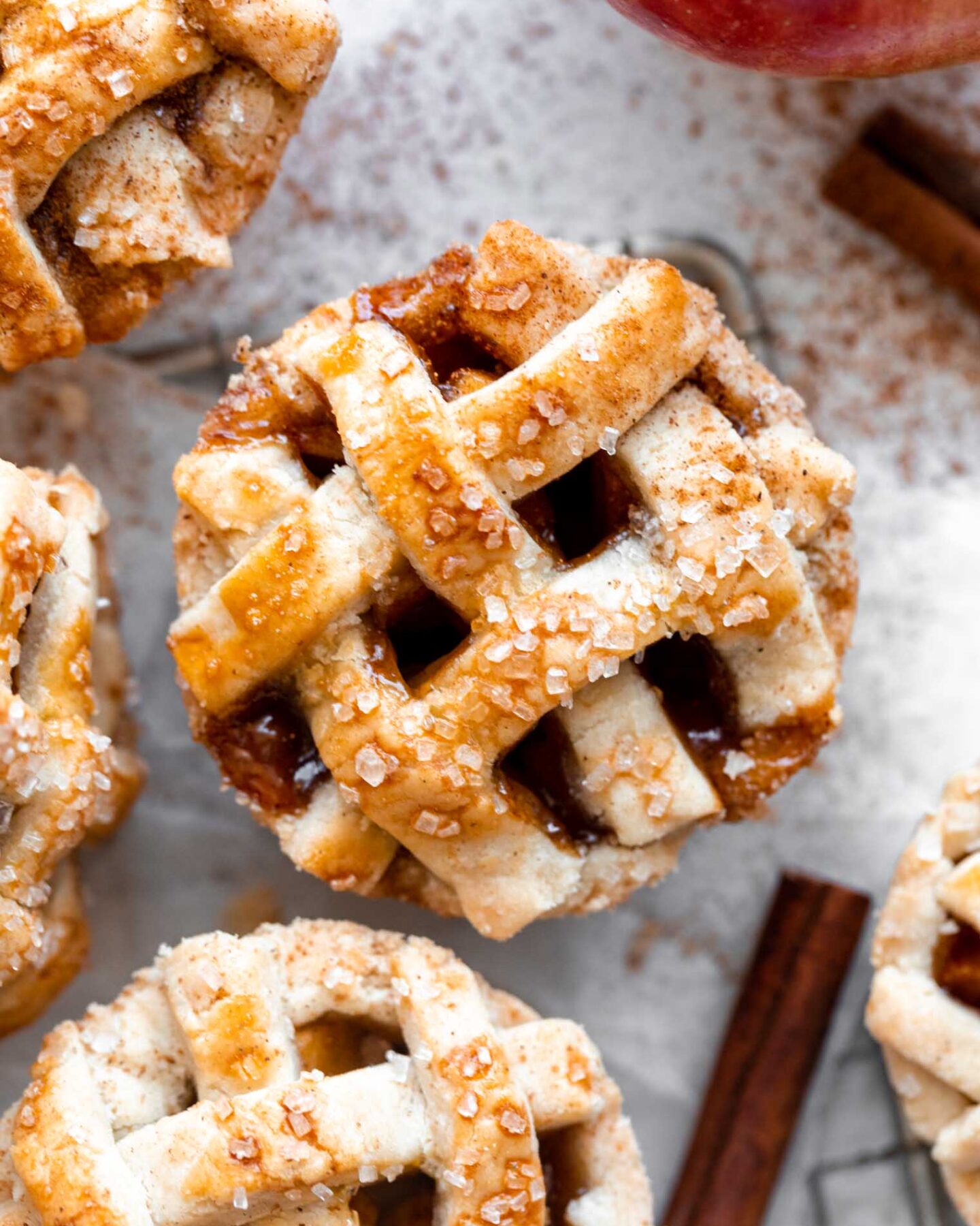 Mini Apple Pies (Gluten-Free) top photo.