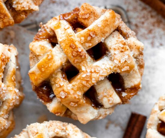 Mini Apple Pies (Gluten-Free) top photo.