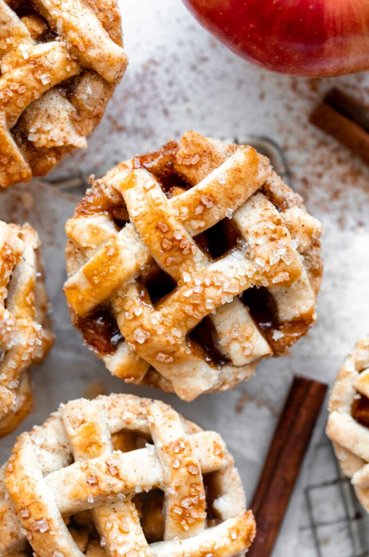 Mini Apple Pies (Gluten-Free) top photo.