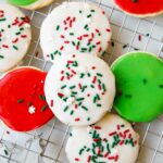 Close up of Gluten-Free Sugar Cookies recipe.