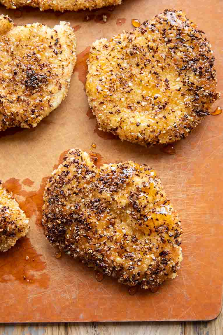 Honey cauliflower crunch chicken.
