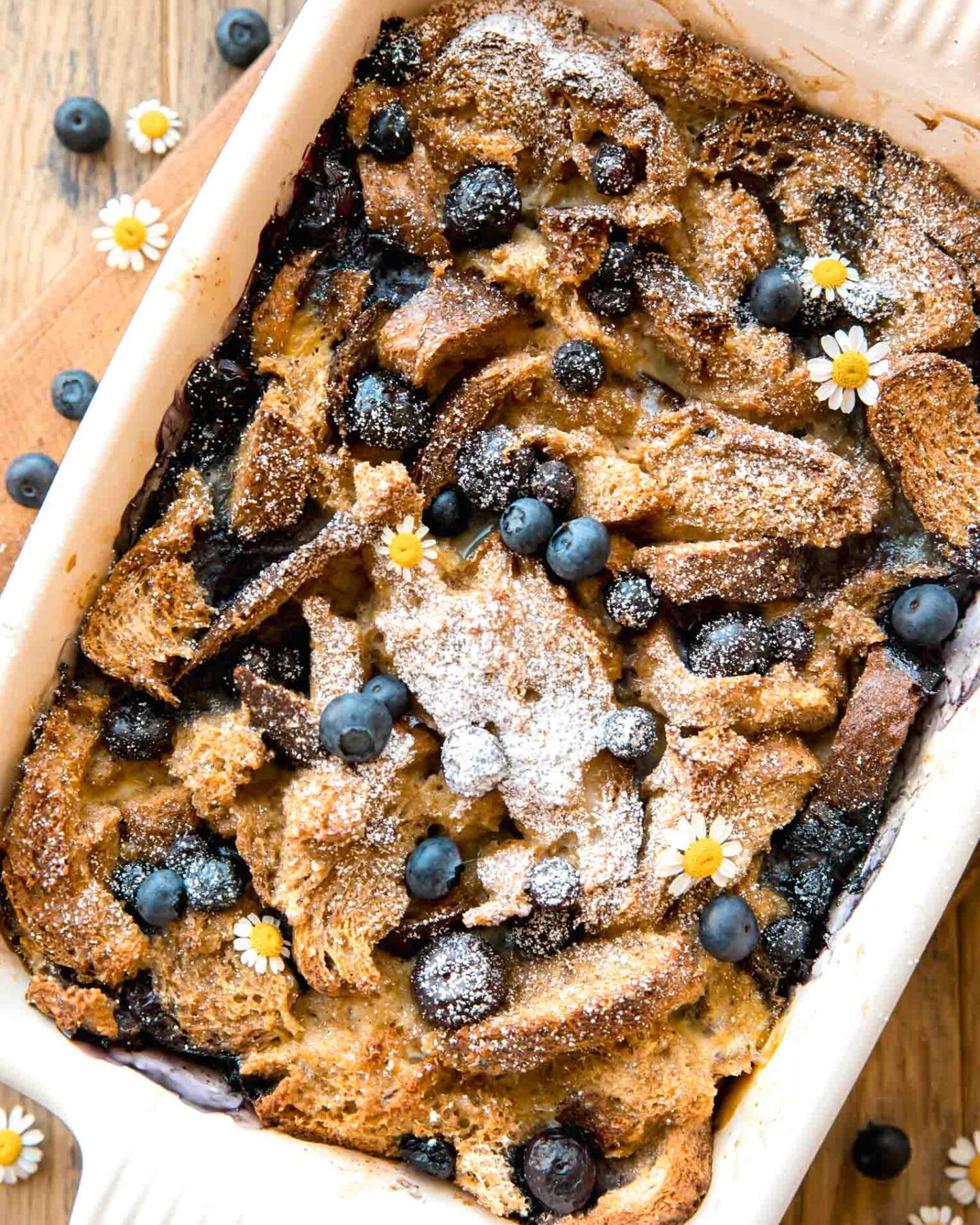Healthy Blueberry French Toast Casserole recipe.