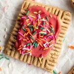 Top shot photo of Protein Pop Tart recipe.