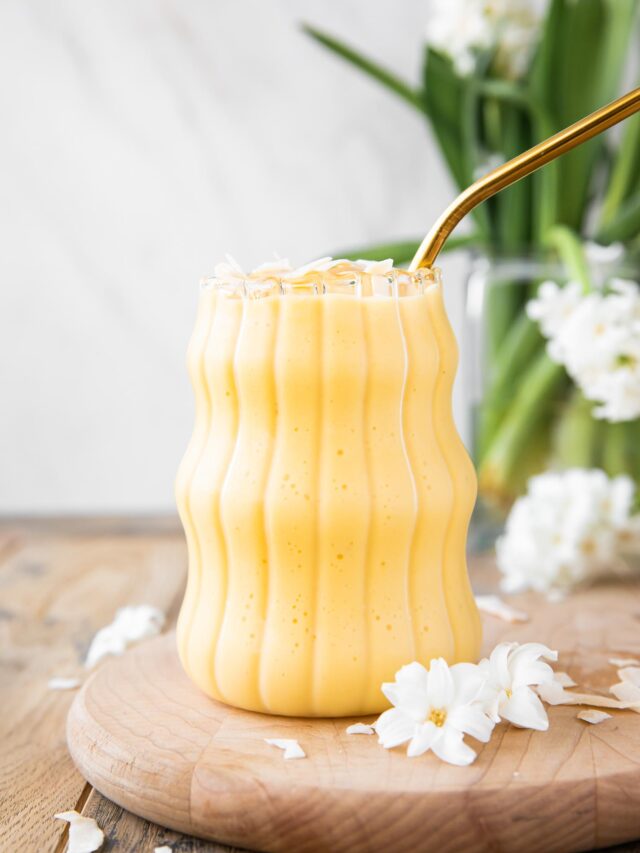Healthy Mango Banana Smoothie Recipe Story