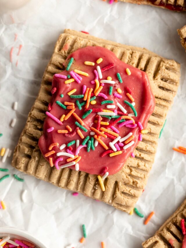 Strawberry Protein Pop Tarts Story