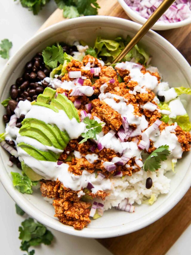 Sofritas Meal Prep Bowls Story