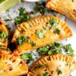Top shot photo of Chicken Empanadas recipe.