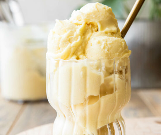 Across photo of Ninja Creami Dole Whip.