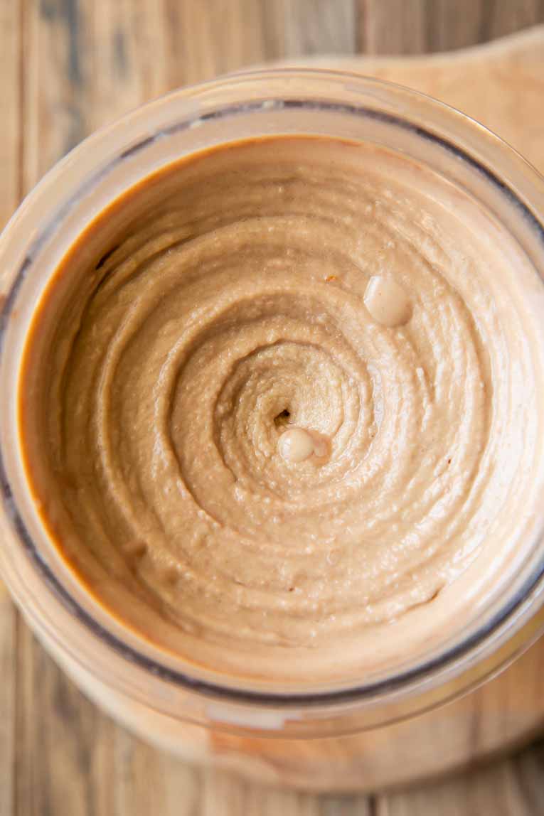 Protein milkshake after spinning in a Ninja Creami.