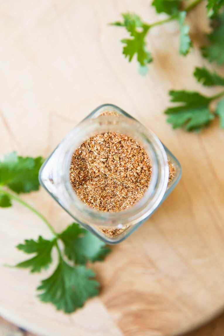 Top shot photo of Fajita Seasoning Recipe.