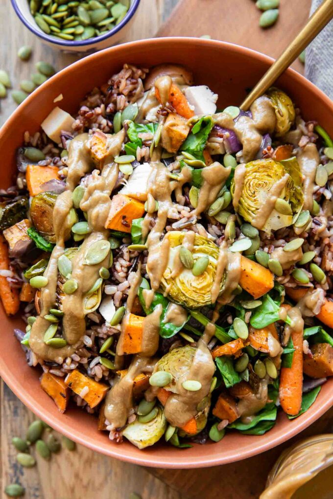 Sweetgreen copycat harvest bowls recipe.