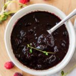 Easy Cranberry Sauce in a bowl.