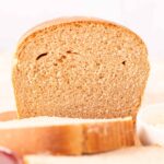 Across photo of easy Sandwich Bread Recipe.