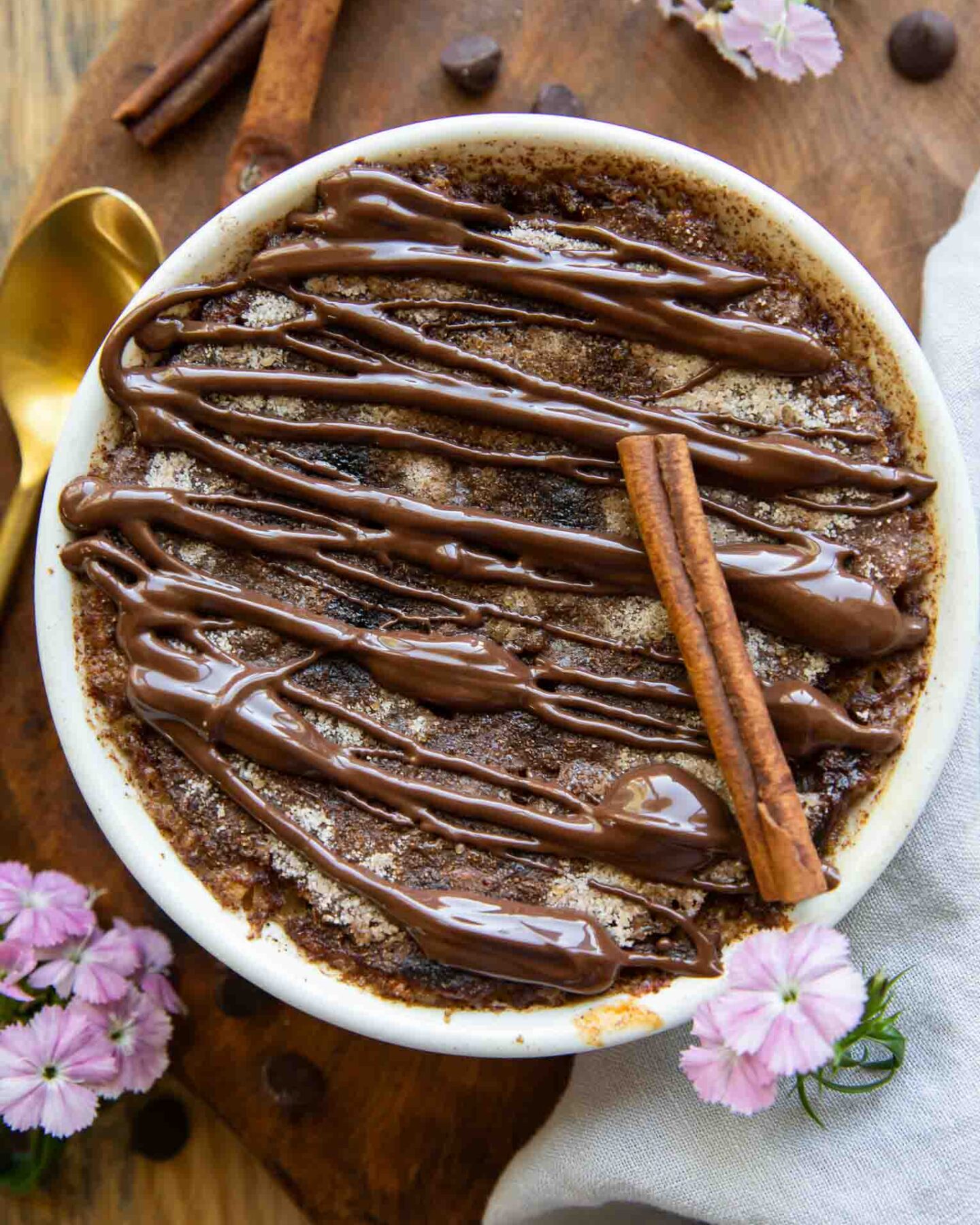 Top photo of Churro Cheesecake Baked Oats recipe.