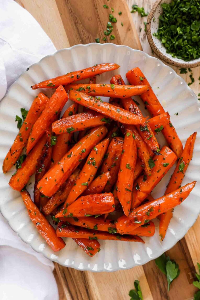 Top photo of Easy Roasted Carrots recipe.
