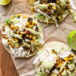 Street Corn Chicken Tostadas recipe.