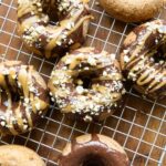 Top photo of Peanut Butter Chocolate Healthy Donuts recipe.