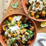 Butternut Chicken Kale Bowls Recipe.