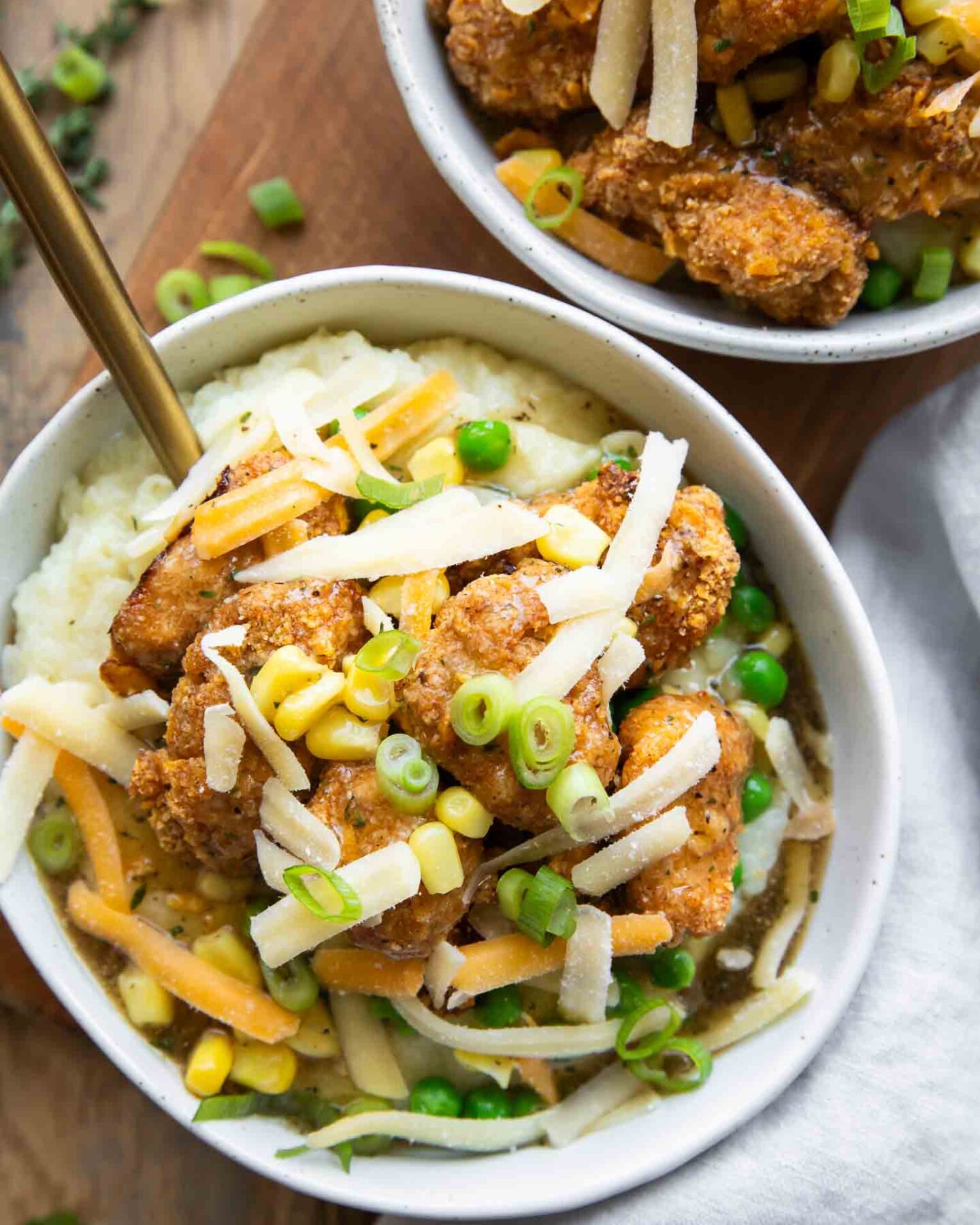 Copycat KFC Bowls.