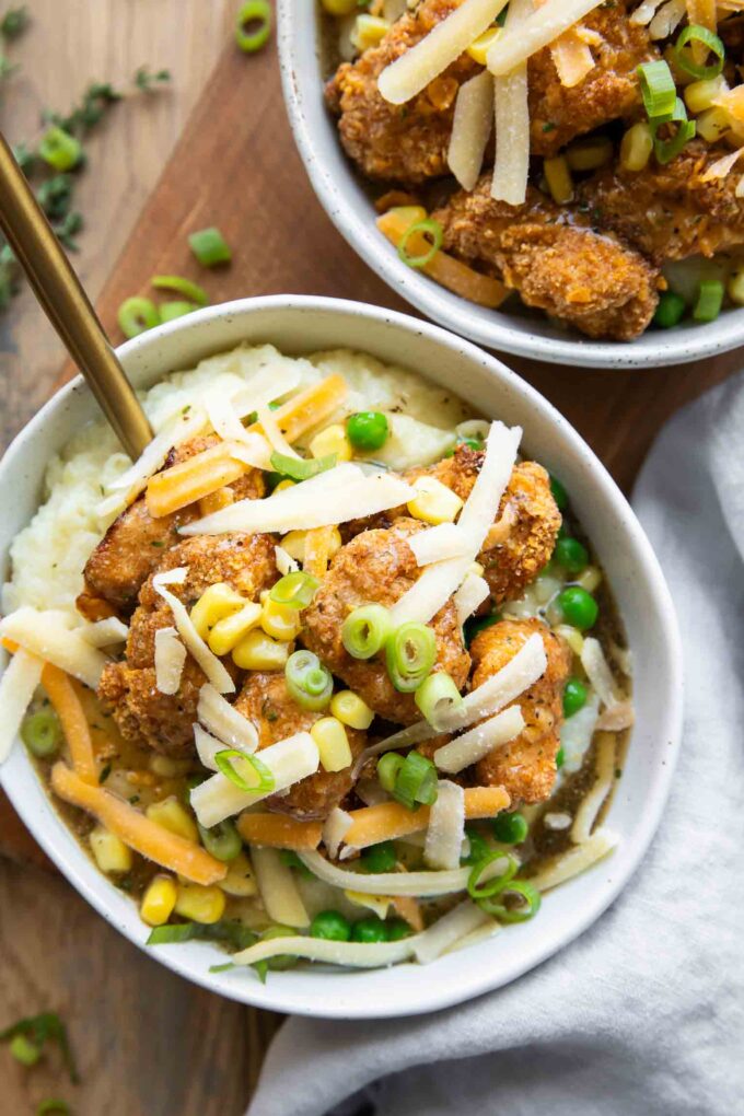 Copycat KFC Bowls.
