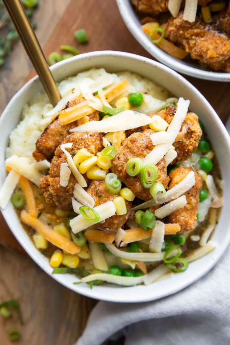 Copycat KFC Bowl.