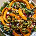 Roasted Pumpkin Salad in a bowl.